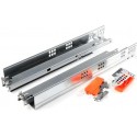 Тандем TIP-ON полн. выдв. 30кг, под замки (ДСП 17-19мм) со встроенным TIP-ON(L+R, 400мм)