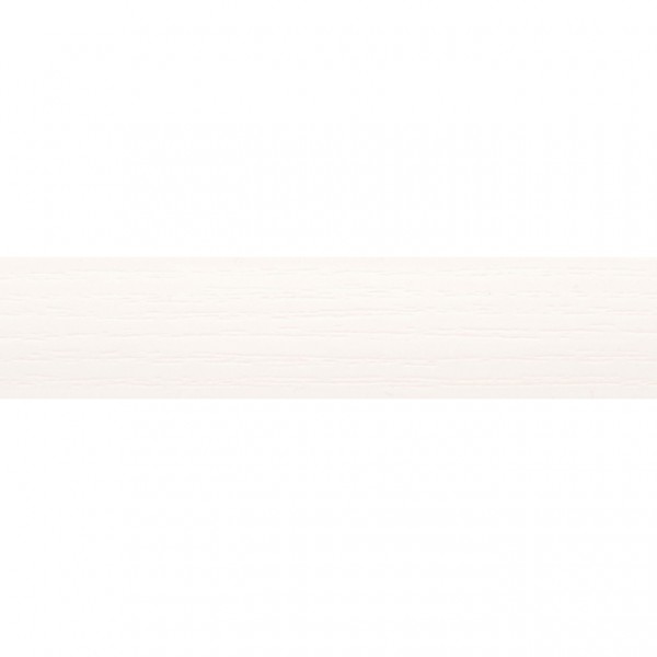 Кромка ПВХ Белый Альпийский Текстура (22x1)